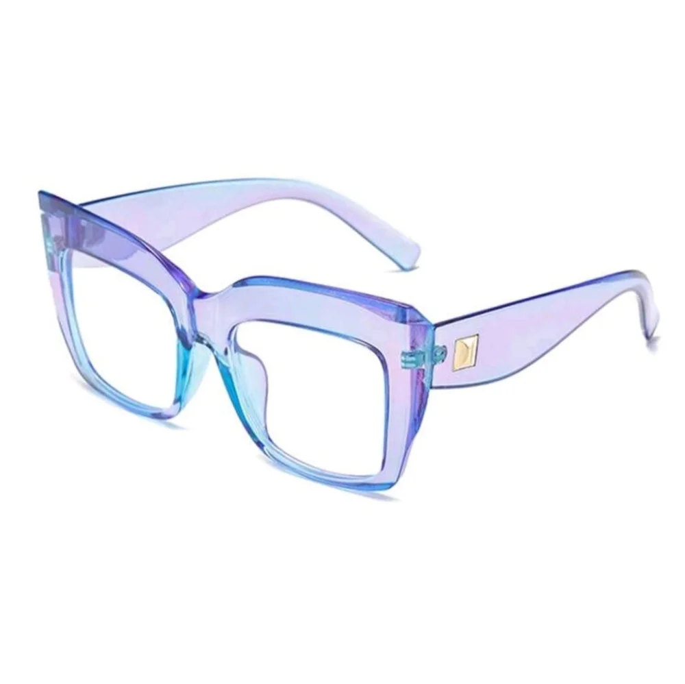 NEW Purple Ombre Oversize Fashion Glasses